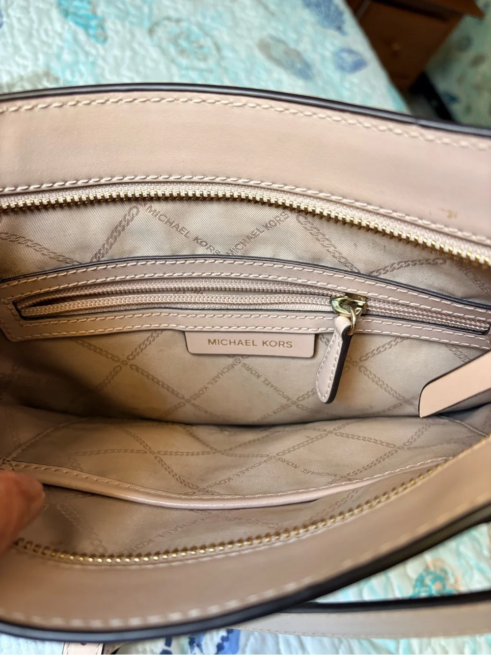 Michael Kors soft pebbled